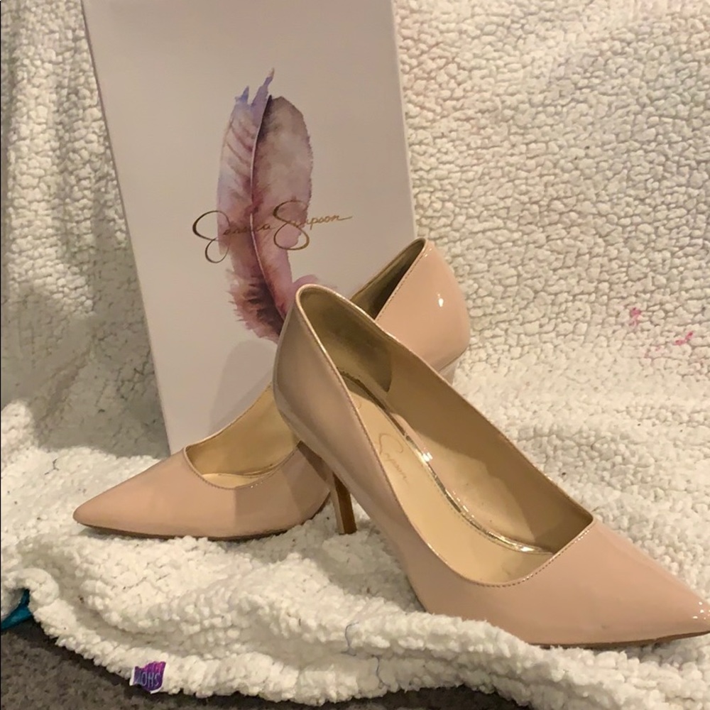 👓Jessica Simpson Blush Pink Heels 👓